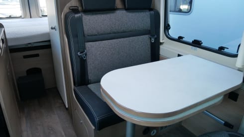 4-person Carado bus from 2020