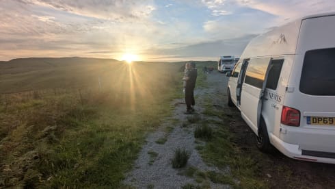 Ben Nevis  – Insurance included custom Volkswagen camper from Edinburgh airport 