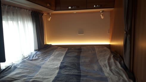 Modern camper with many extras