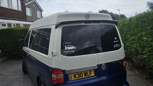 2 berth Volkswagen campervan from 2004