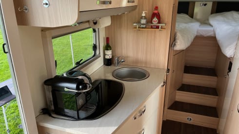 2p Bürstner semi-integrated from 2019