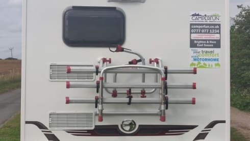 Alcova Swift a 5 posti letto del 2015