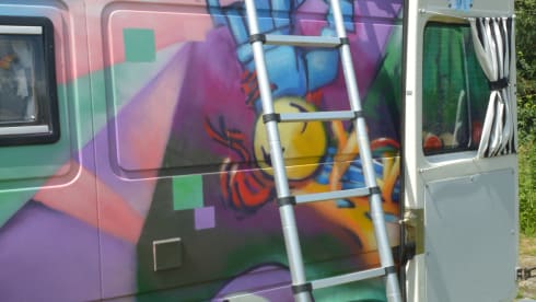 Out and about in a comfortable work of art!