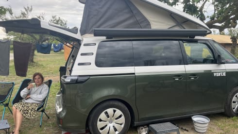 e-ventje – Camping-car électrique VW 2 places à partir de 2025 (ID Buzz Pro 210 kW) 