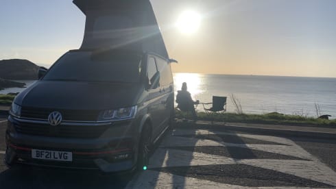 4 berth Volkswagen campervan from 2021