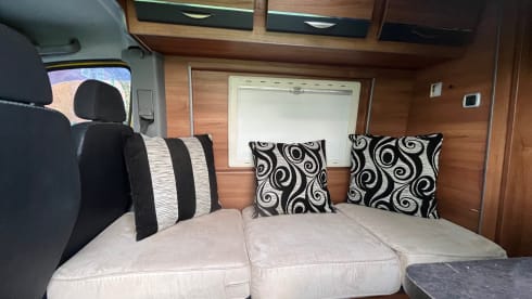 Big Yellow Campervan – 3 berth Mercedes-Benz Race Van Fully comp insurance included 