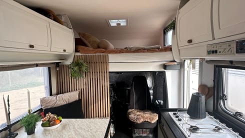 Loutje  – Ruime opgeknapte 4p Fiat alcove uit 2000