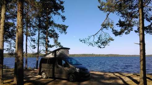 2 berth Nissan campervan from 2016