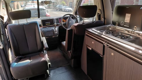 Nessie – Nissan Elgrand - Sleeps 2 - Brand new conversion