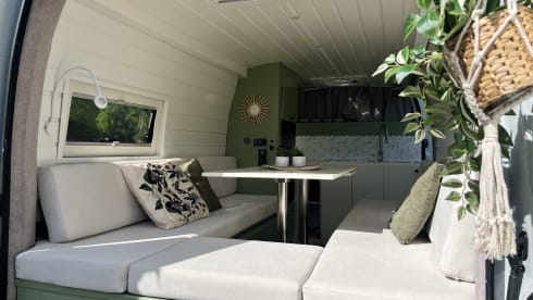 Modern attractive spacious self-build 2024 camper