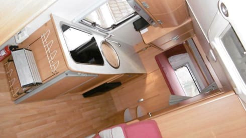 Camper familiare bello e grande per 6 persone