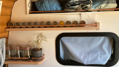 Comfortable off-grid camper for the nature lover