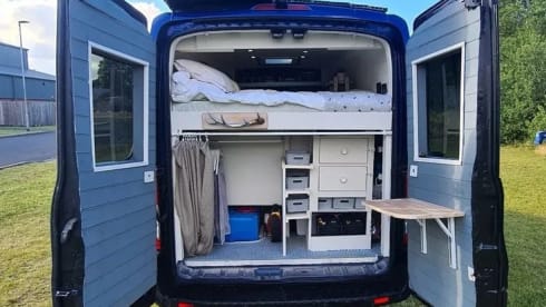 Big Bertha  – Einzigartiges Wohnmobil mit 3 Schlafplätzen