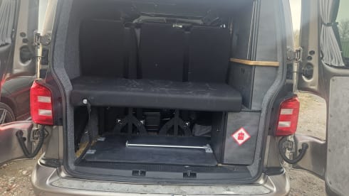 6 seater 4 berth Volkswagen campervan from 2019