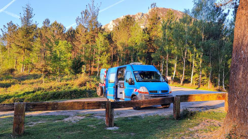 Fourgon EDF aménagé 