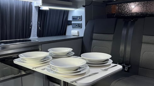 4 berth Volkswagen campervan from 2021