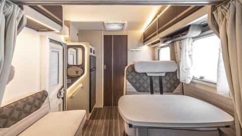 spacious family campers, year 2022 + 2019, 5-person family campers