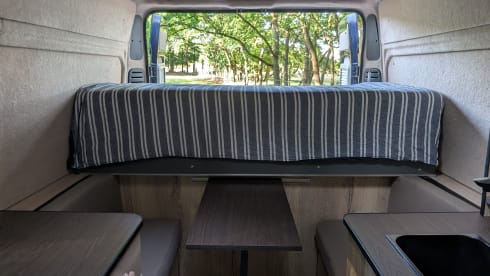 newly built camper