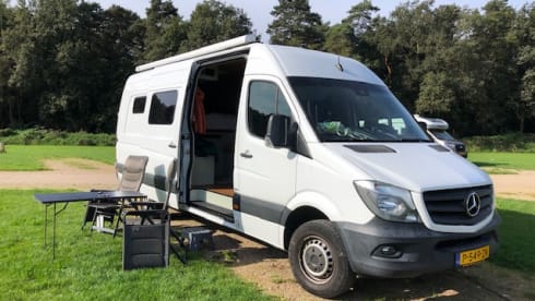 Extra spacious and luxurious Mercedes Sprinter camper van