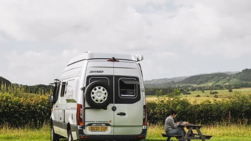 Miss Daisy (Dog Friendly) Discount available on bookings two weeks or more.  – 4 berth Mercedes-Benz campervan (SALE ON)
