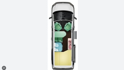 4 personen  – VW GRAND CALIFORNIA equipped with many automatic options