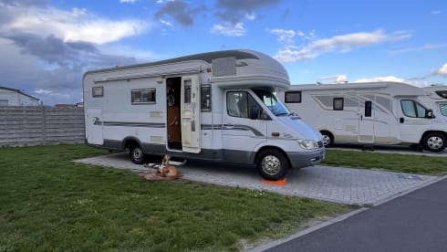 Travel companion Autotrail alcove from 2006