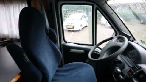 Spacious 4-person Adria Mobil