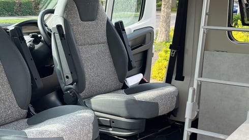 Delilah – 4 berth Fiat campervan BRAND NEW 2025
