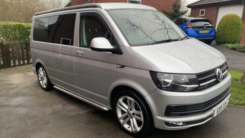 4 berth Volkswagen campervan from 2016