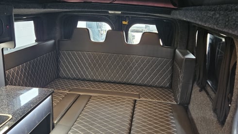 3 berth Vauxhall Vivaro campervan from 2018