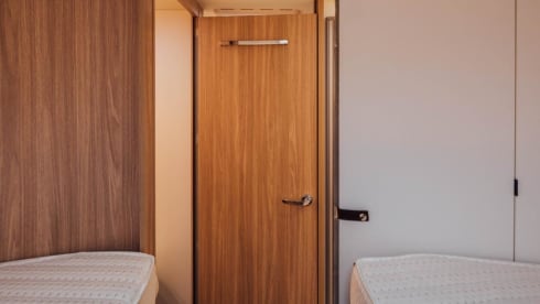 4p Bürstner luxury semi-integrated camper from 2021
