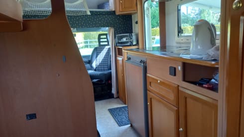 6p Adria Mobil alcove from 1999