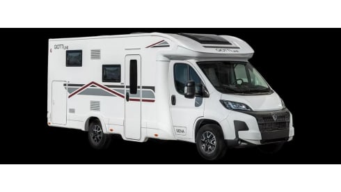 Giottiline Siena 385, Einzelbetten mit Hubbett 