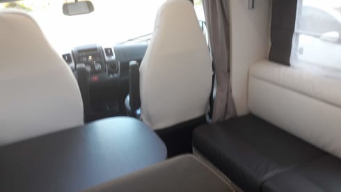 Cozy, modern, neat motorhome with queen bed