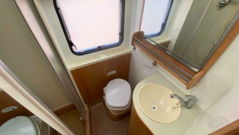 Frankie G – Frankie is our beautiful & flexible 6 berth Motorhome.