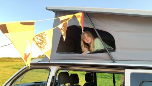 The polar bear  – VW Campervan long 4 berth
