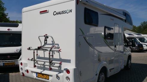 Chausson 514, 4 seats and 4 berths.
