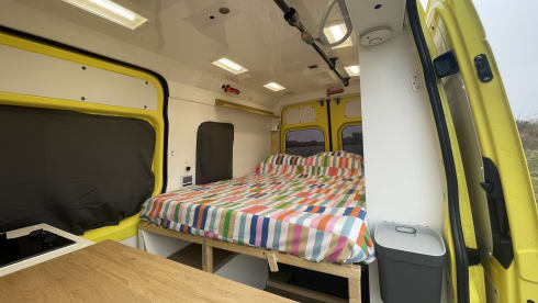 Camperlance – Cozy two-person self-built camper (old ambulance)