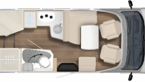 Fun On Wheels – 4p Bürstner semi-integrated uit 2026