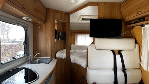 6 person family camper Alcove - Rimor