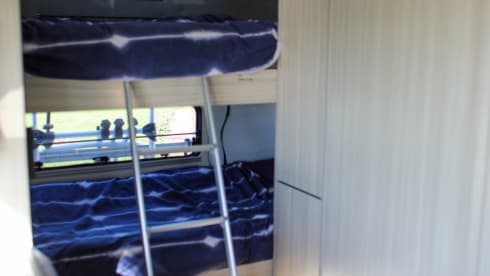 Saltire sunsets Motorhome hire  – 6 berth Fiat alcove from 2021