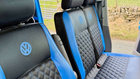 Luxury Clean 3 Berth VW Transporter for hire 