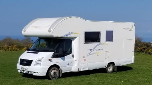 6 berth spacious Rimor Katamarano Motorhome 2010 WEST WALES
