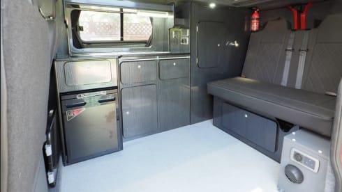 2 berth Ford campervan with pop top