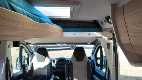 The KNAUS – Knaus-bus met 4 slaapplaatsen uit 2016
