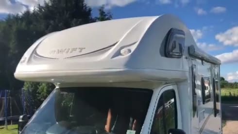 4 berth Swift motor home 2007