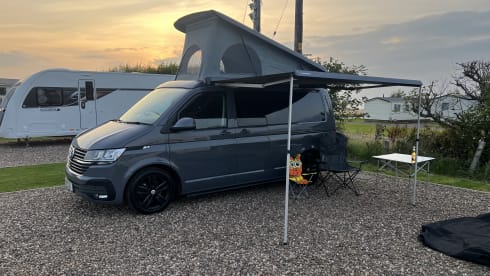 4 berth Volkswagen campervan from 2021