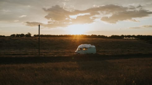 Ms. Paddy – Vintage Mercedes Westfalia campervan 🚌 🏄‍♂️ ⛱ incl. complete equipment