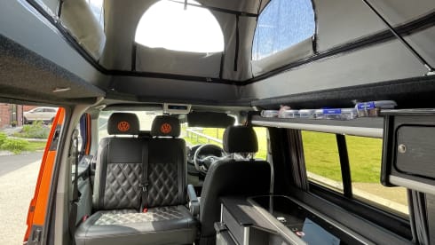 Nemo – 4 berth dog friendly campervan with Pop top