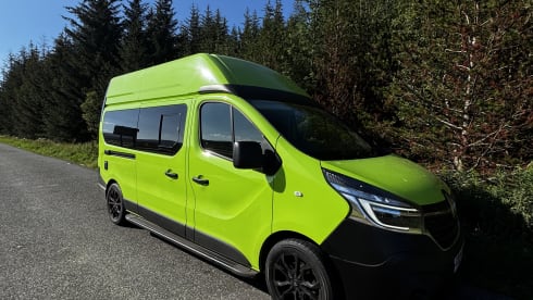 Shrek – Shrek - Il nostro splendido camper nuovo di zecca con 4 posti e 4 posti letto.